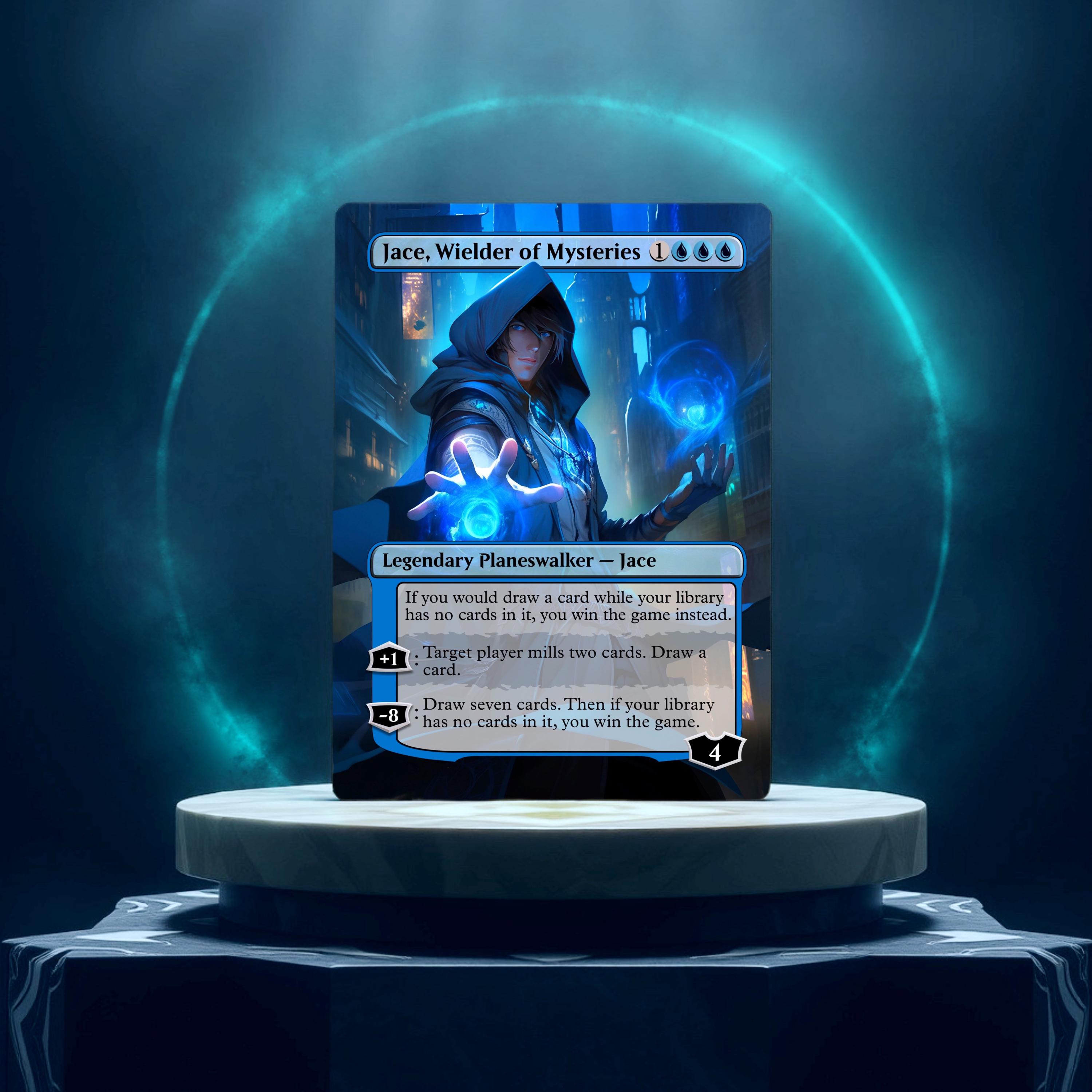 Jace, Wielder of Mysteries Custom Made Game Card Proxy - Etsy Jace, Wielder of Mysteries Custom Made Game Card Proxy - Etsy