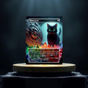 Mana Vault Custom Made Game Card Proxy