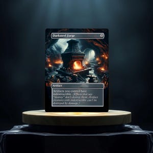 Tarjeta proxy de juego personalizada de Darksteel Forge