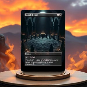 Carta de jogo personalizada Cabal Ritual Proxy