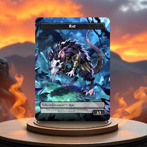 Carta da gioco personalizzata Rat Token Proxy