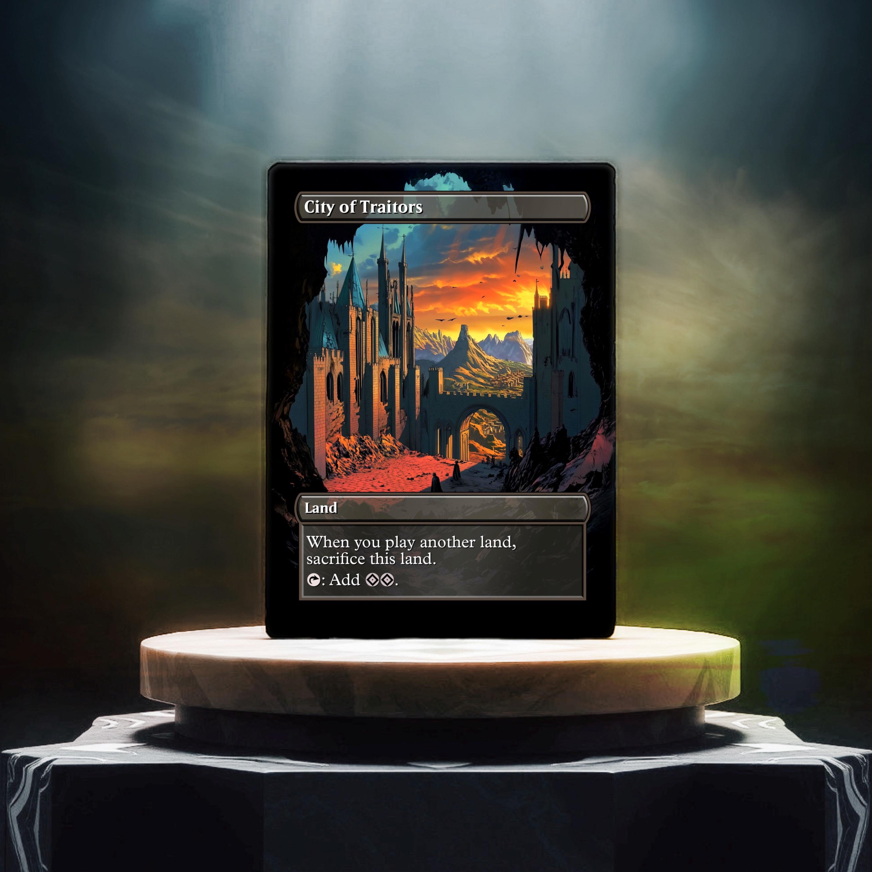 City of Traitors Mtg Proxy - Etsy