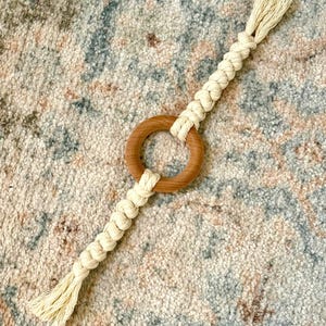Moosie&#39;s Chews™ DOUBLE BRAID Thick Rope & Ring Toy
