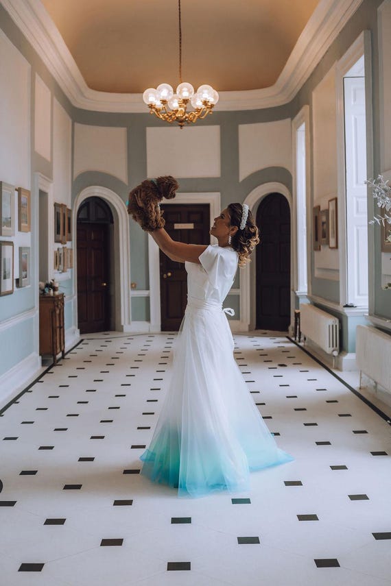 wedding dresses aqua blue Sweetheart Aqua Blue Sheath Long Prom Dresses, Dusty Blue / 18