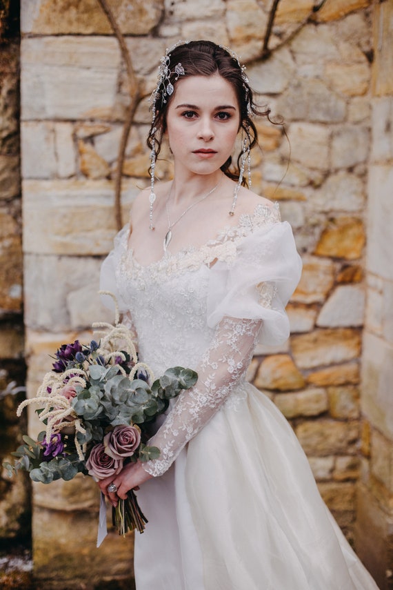 ethereal wedding dress