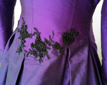 cadbury purple dresses weddings Fashion Dresses Cadbury Purple Dresses Weddings Shannon Embroidered Purple Wedding Dress By Brides Tailor/ Victorian Custom Wedding Dress