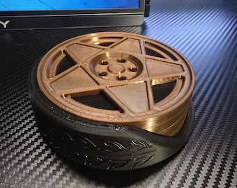 3D Printed 3SDM 0.05 Style Drink Coasters Set of 4 - Automotive Gift