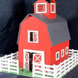 Putz House - DIY Kit  5” tall Pre-Cut
