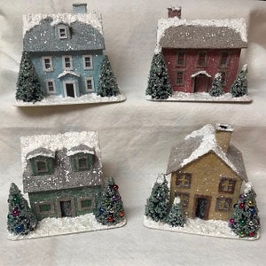 Putz house kit Make 4 house 3 tall Set A image 3