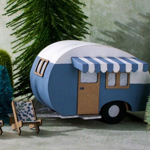 Teardrop Miniature camper kit DIY You build it Makes 2 campers image 1