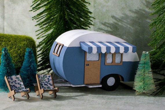 Teardrop Miniature Camper Kit Diy You Build It Etsy