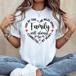 Matching Family Shirts, Family Reunion Shirt, Mom Dad Kids Tee, Heart Connection Shirt, Cute Family Gift, Family Vacation Outfit