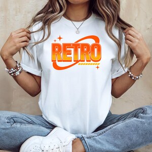 Retro shirt, vintage jaren 70 jaren 80 stijl graphic T-shirt, Vaporwave esthetische T-shirt, nostalgische throwback T-shirt, cadeau voor hem of haar