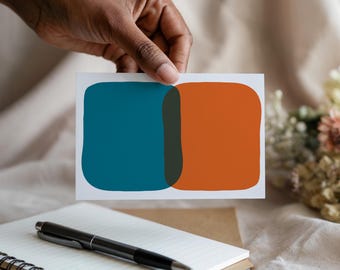 5x7 Horizontale Karte Mockup – Hand hält Karte Mockup – Grußkarte Einladen – Einladung Mockup – DIN Ratio PSD Photoshop Mockup / 5x7