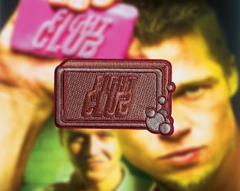 Écusson brodé Fight Club Savon - Cadeau pour les cinéphiles