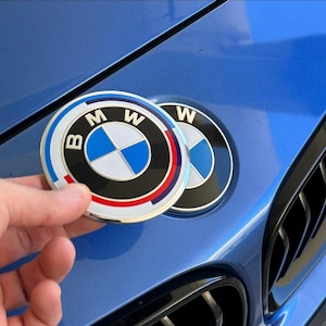 82MM 3-Hole Hood Emblem for BMW F20 F22 F30 F32 F80 F82 F87 - Special Edition Colors