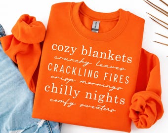 Fall Cozy Tshirt, Cozy Season Sweatshirt, Cute Fall Sweater,Fall Tees, Crewneck Sweater, Fall Sweatshirt, Graphic Sweater, Pumpkin Sweater