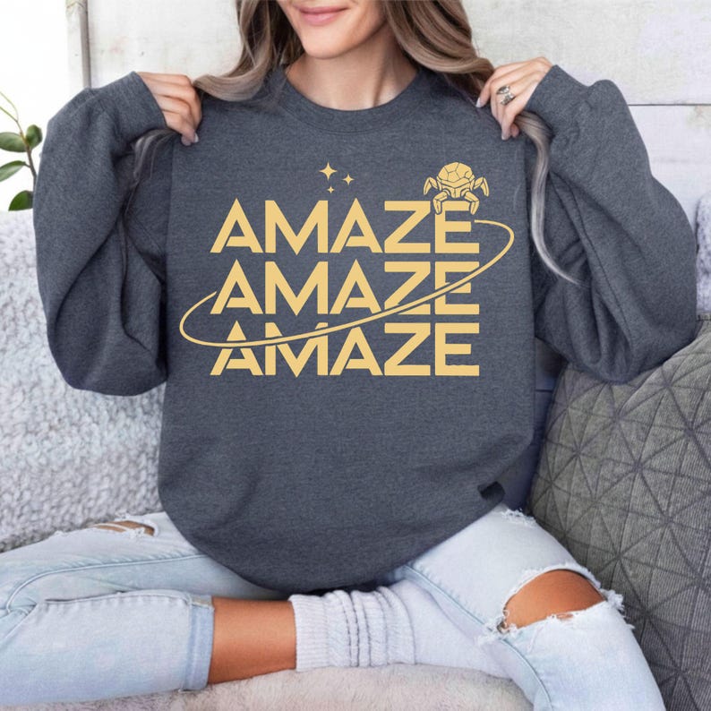 Amaze Unisex T-Shirt, Project Hail Mary Rocky Inspired Sci Fi Shirt, Unisex T-Shirt, Funny Space Quote Shirt afbeelding 5