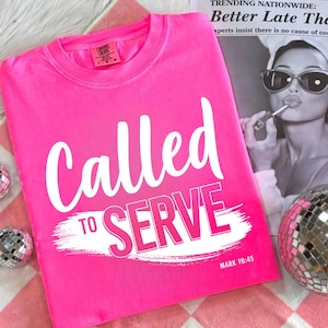 Called To Serve Christian svg png design, Faith svg, Bible verse, Faith Pngs, Serve Grow Youth Shirt, svg png digital download