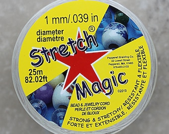 Stretch Magic Clear Elastic Cord .7mm 25 Meter Spool -  Hong Kong