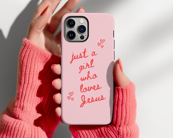 Christian Phone Case for Teen Girl Phonecase for iphone 17 16 15 14 13 and Samsung Galaxy S25 S24 S23 Tough Phone Cover with Bible Verse