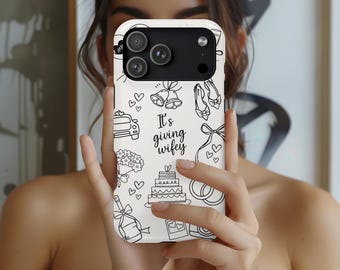 Nieuw telefoonhoesje bruid Cadeau voor Bride to Be-accessoire voor iphone 17 16 Klantcadeau voor Samsung Galaxy S26 vrijgezellenfeest It'sgiving