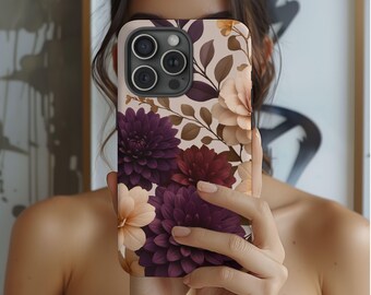 Autumn Floral Phone Case: Cottagecore iPhone & Samsung Cover