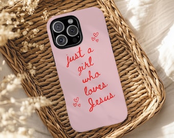Christian Phone Case for Teen Girl Phonecase for iphone 17 16 15 14 13 and Samsung Galaxy S25 S24 S23 Tough Phone Cover with Bible Verse