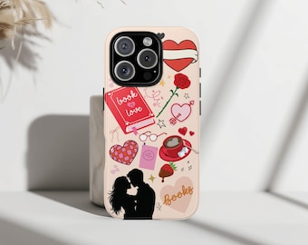 Book Lover Phone Case: Bookish Romance Reader iPhone & Samsung Case