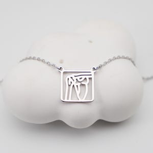 Shoulder Joint Bone Necklace, Anatomy Jewelry Gift, Bone Necklace For Medical Students, Science Jewelry For Her, Skeleton Necklace, 3038