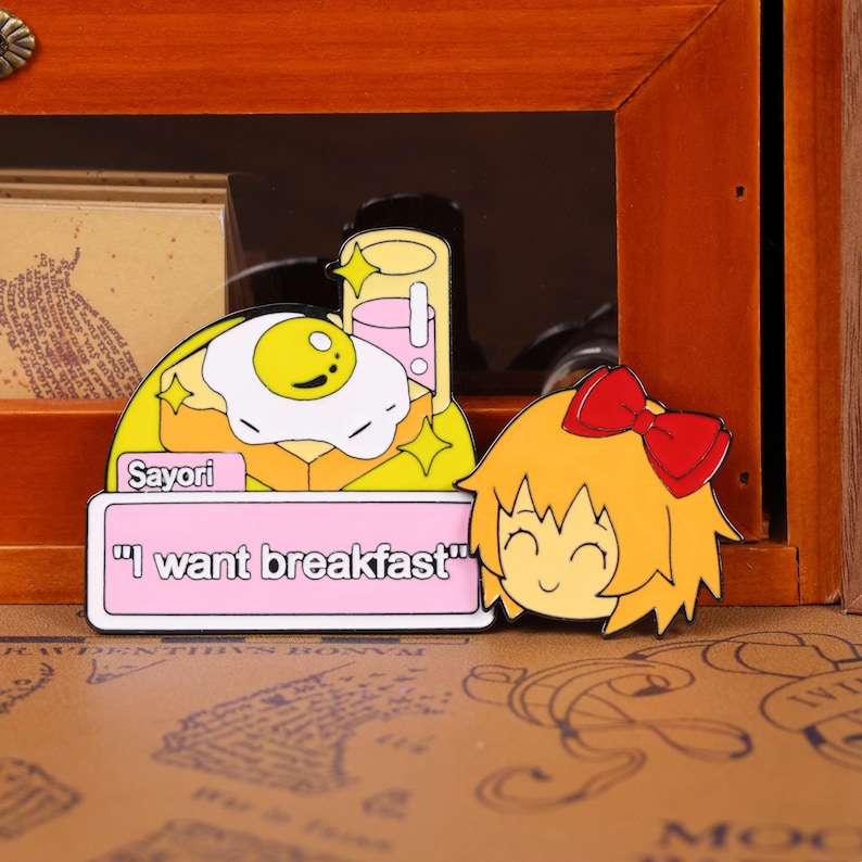 Doki Doki Literature Club enamel pin set featuring anime-style character badges of Sayori, Natsuki, Yuri, and Monika. These kawaii enamel pins are perfect for fans of visual novels, anime gifts, and collectible pin accessories. Ideal for decorating ita bags, backpacks, jackets, and cosplay outfits, these DDLC-inspired pins also make great Christmas stocking stuffers, Halloween costume decor, or cute holiday gifts for gamers and anime lovers. Crafted in high-quality metal with enamel paint finish