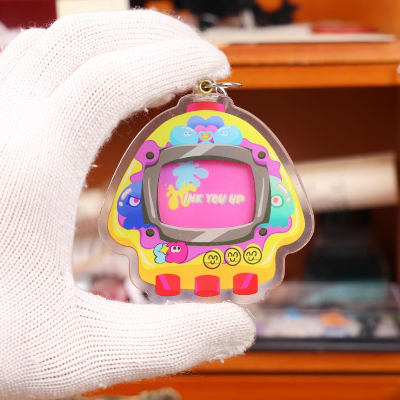 Frame Splatoon Splatoon Mini Acrylic Photo Frame With Double Sided Print Stopwatch ...