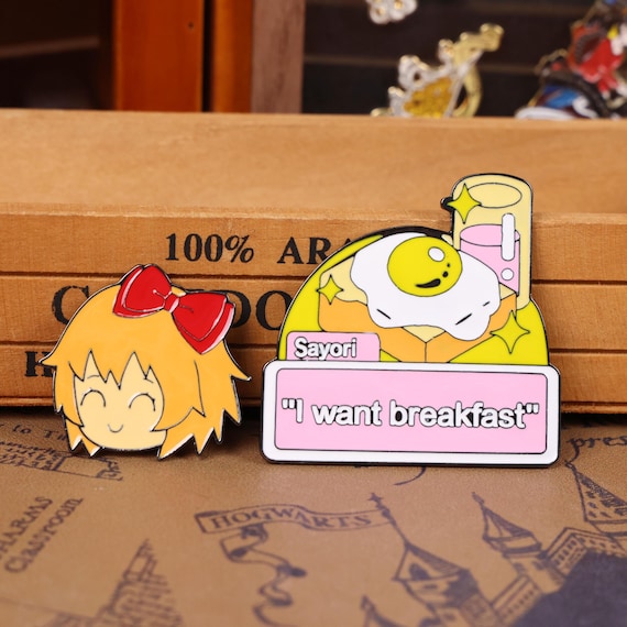 Doki Doki Literature Club Enamel Pin Set Anime Quote Badges Sayori Natsuki Yuri Monika Kawaii Fan Gift Christmas Halloween Ddlc Fan Ttem