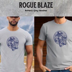 Spaceman Shaka Shirt - Astronaut Floating Space Tee | Chill Galaxie Vibe Grafik
