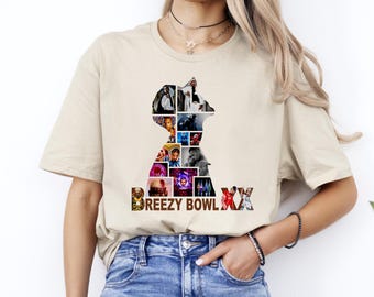 Chris Brown Breezy Bowl XX Tour Shirt - Album Cover Tee