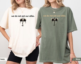 Comfort Colors Dragon Shirt: Fourth Wing Basgiath War College Tee