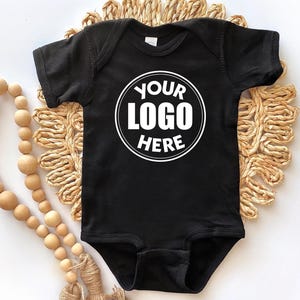 Custom Logo Baby Bodysuit: Personalized Photo Gift