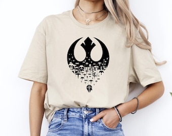 Star Wars Rebel Alliance Ships T-Shirt: Galaxy's Edge Resistance Tee