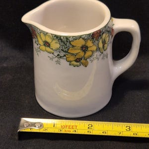 Vintage Cream Jug, Duraline, Grindley Hotelware, IVORY