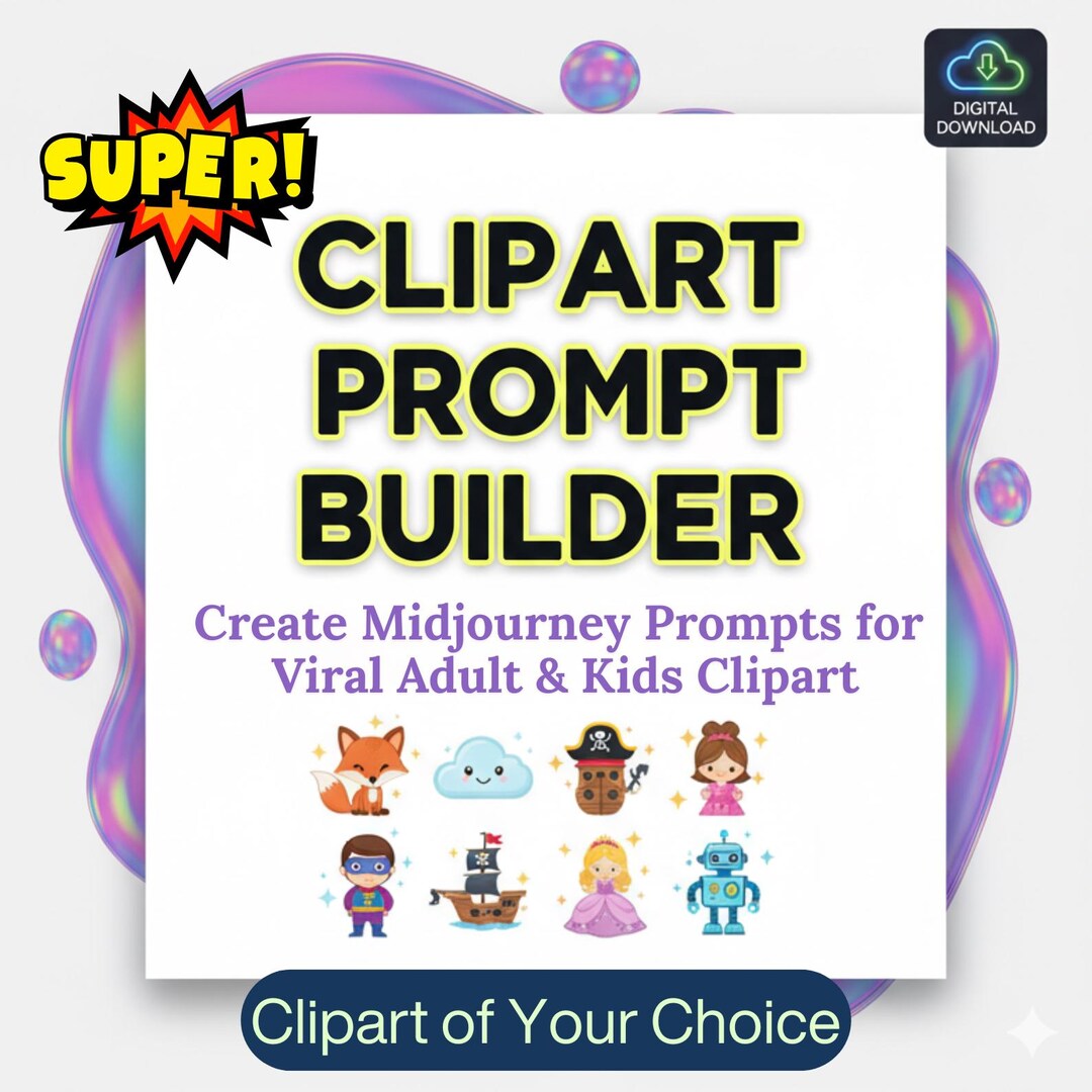 AI Clipart Prompt Builder: Create Midjourney Prompts for Viral Adult ...