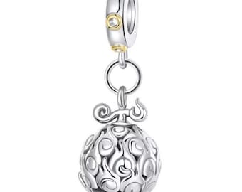 Sterling Silver Mera Mera no Mi Devil Fruit Pendant Anime Charm Gift
