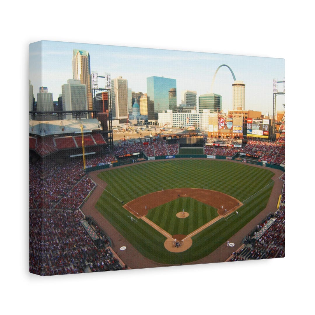 St. Louis Cardinals Busch Stadium Canvas Wall Art | Decor for Home ...