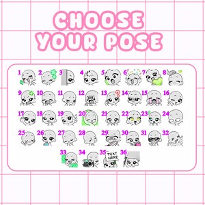 CUSOM TWITCH EMOTES, Telegram Sticker, Chibi Emotes, Twitch Emotes, Emote for streamer Twitch, Facebook, Discord, Chibi Emotes, Cute Emotes, Animal Emotes, Emotes commission, Custom Chibi, Chibi character, Custom emotes, Twitch, Cute Emotes, Kick Emotes, ych emotes, Vtuber Emotes, Twitch emotes pack, animated emotes, vtuber emotes, stream emotes, anime emotes, discord, emotes, Chibi character, chibi panel, Personalized twitch, Twitch overlay, Twitch, panel twitch, personalised gift, Kick