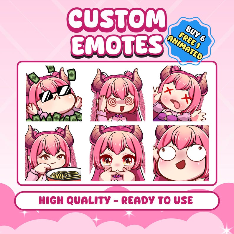 CUSOM TWITCH EMOTES, Telegram Sticker, Chibi Emotes, Twitch Emotes, Emote for streamer Twitch, Facebook, Discord, Chibi Emotes, Cute Emotes, Animal Emotes, Emotes commission, Custom Chibi, Chibi character, Custom emotes, Twitch, Cute Emotes, Kick Emotes, ych emotes, Vtuber Emotes, Twitch emotes pack, animated emotes, vtuber emotes, stream emotes, anime emotes, discord, emotes, Chibi character, chibi panel, Personalized twitch, Twitch overlay, Twitch, panel twitch, personalised gift, gift for him