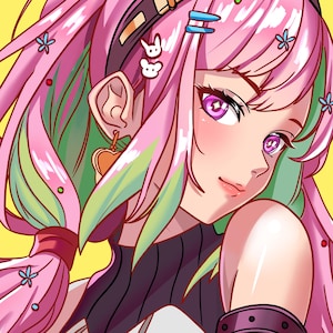 Anime character, Anime art, Anime character commission, Anime drawing, Anime portrait, Art commission, Custom anime, Custom anime pfp, Pfp