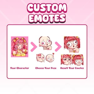 CUSOM TWITCH EMOTES, Telegram Sticker, Chibi Emotes, Twitch Emotes, Emote for streamer Twitch, Facebook, Discord, Chibi Emotes, Cute Emotes, Animal Emotes, Emotes commission, Custom Chibi, Chibi character, Custom emotes, Twitch, Cute Emotes, Kick Emotes, ych emotes, Vtuber Emotes, Twitch emotes pack, animated emotes, vtuber emotes, stream emotes, anime emotes, discord, emotes, Chibi character, chibi panel, Personalized twitch, Twitch overlay, Twitch, panel twitch, personalised gift, gift for him