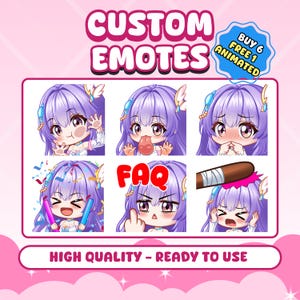 CUSOM TWITCH EMOTES, Telegram Sticker, Chibi Emotes, Twitch Emotes, Emote for streamer Twitch, Facebook, Discord, Chibi Emotes, Cute Emotes, Animal Emotes, Emotes commission, Custom Chibi, Chibi character, Custom emotes, Twitch, Cute Emotes, Kick Emotes, ych emotes, Vtuber Emotes, Twitch emotes pack, animated emotes, vtuber emotes, stream emotes, anime emotes, discord, emotes, Chibi character, chibi panel, Personalized twitch, Twitch overlay, Twitch, panel twitch, personalised gift, gift for him