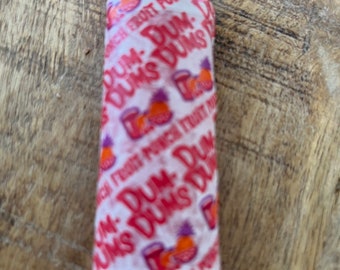 Dum Dum Candy Wrapper Lighter - Red - Fruit Punch Candy Wrapper - Bic Lighter