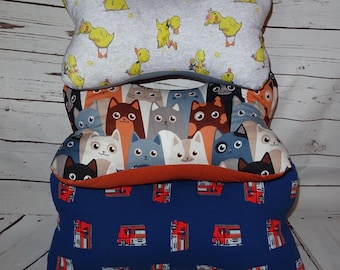 E-book: Sewing a reading pillow in 4 sizes with pattern and instructions (PDF) - cuddly pillow (German only)