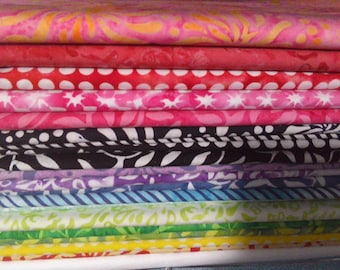 Color Therapy Batiks Half Yard Bundle-5
